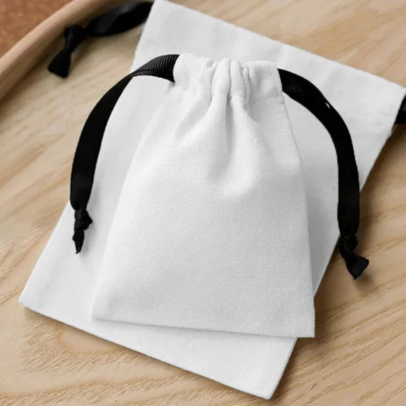 Bags for Perfumes - Ivory White - Organic Cotton