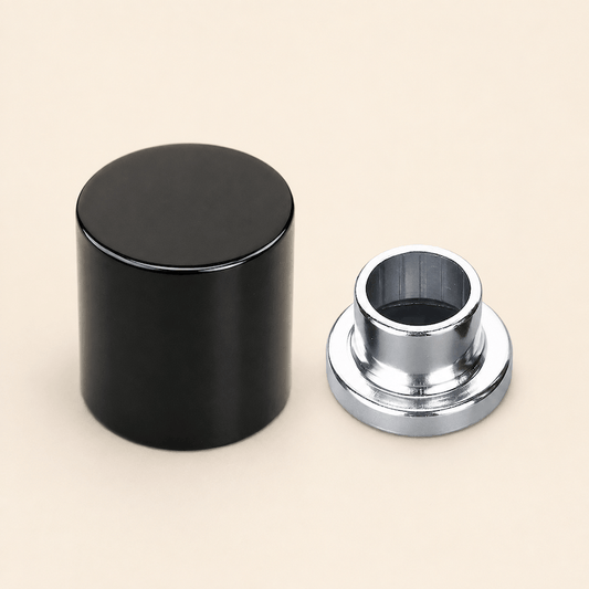 Magnetic Perfume Tops - Black Cap - Wholesale Perfume Cap, FEA 15