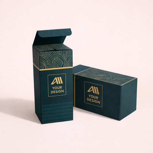 Box for Perfumes - 100ml/3.4oz Victor Bottle Packaging with Inner Holder