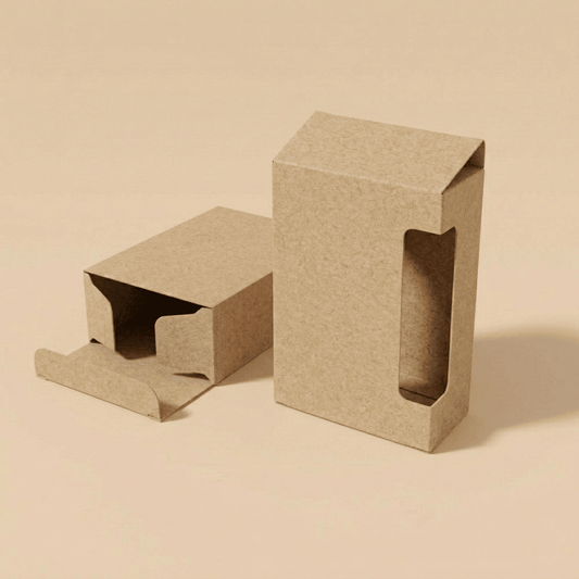 Custom Soap Boxes Wholesale | Rectangular Kraft with Edge Window
