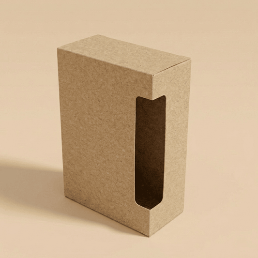 Custom Soap Boxes Wholesale | Rectangular Kraft with Edge Window
