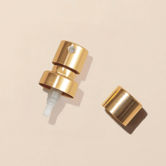 Perfume Bottle Sprays - Gold Crimp Type