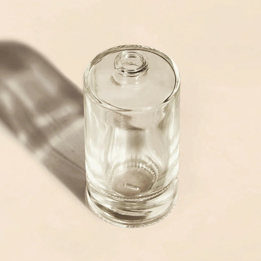 Perfume Bottles Wholesale - 100ml/3.4oz Cyril Round (Only Bottle), Custom Perfume Bottles in Bulk - Packamor
