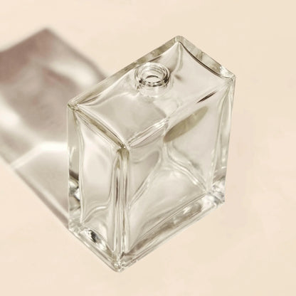 Perfume Bottles Wholesale - 100ml/3.4oz Victor Square (Only Bottle), Custom Perfume Bottles in Bulk (FEA 15) - Packamor