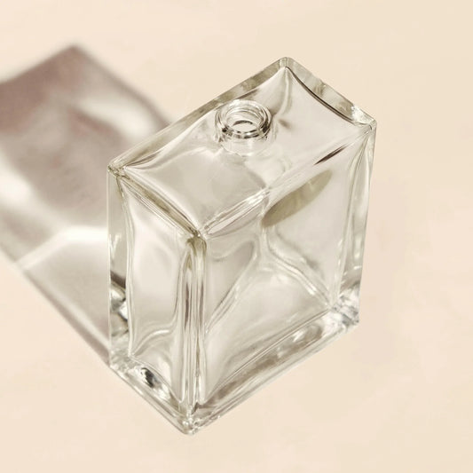 Perfume Bottles Wholesale - 100ml/3.4oz Victor Square (Only Bottle), Custom Perfume Bottles in Bulk (FEA 15) - Packamor