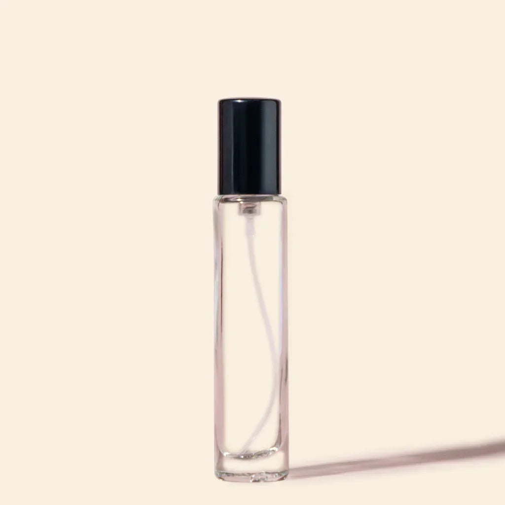 Perfume Bottles Wholesale - 15ml Wim + Black Top, Bulk Glass Perfume Bottles - Packamor