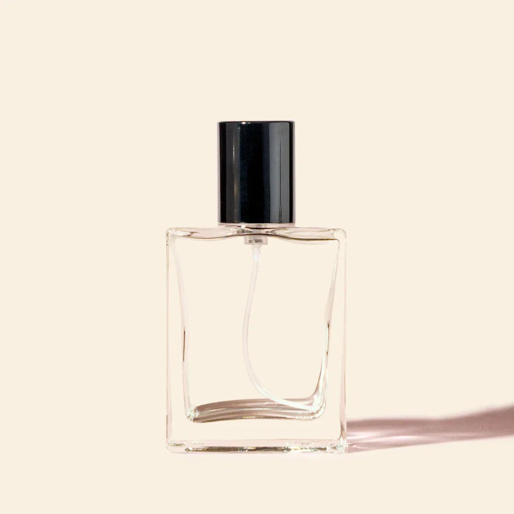 Perfume Bottles Wholesale - 50ml Victor + Black Top, Bulk Glass Perfume Bottles - Packamor