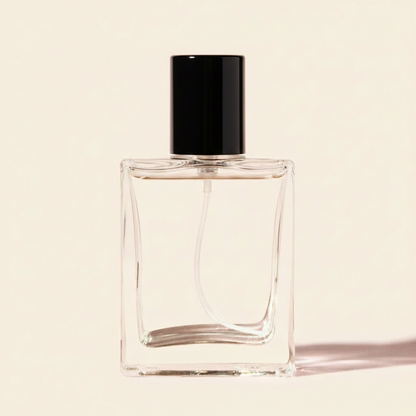 Refillable Perfume Bottles - 50ml Regula + Black Screw Top