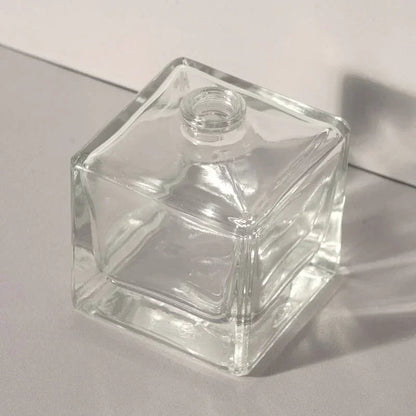 Perfume Bottles Wholesale - 50ml/1.7oz Cube (Only Bottle), Custom Perfume Bottles in Bulk (FEA 15) - Packamor