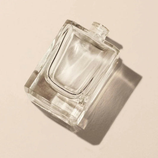 Perfume Bottles Wholesale - 50ml/1.7oz Micron Square (Only Bottle), Custom Perfume Bottles in Bulk (FEA 15) - Packamor