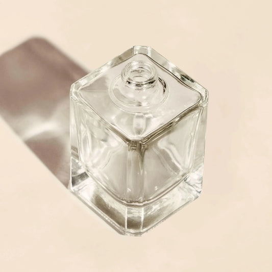 Perfume Bottles Wholesale - 50ml/1.7oz Micron Square (Only Bottle), Custom Perfume Bottles in Bulk (FEA 15) - Packamor