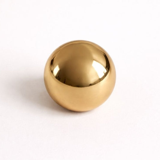 Perfume Tops - Gold Spherical - Wholesale Perfume Cap, FEA 15