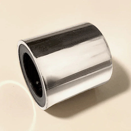 Perfume Tops - Silver Perfume Cap Thick, FEA 15 - Packamor