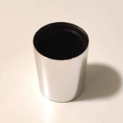 Perfume Tops - Silver - Wholesale Glossy Silver Perfume Cap Medium, Alumen FEA 15 - Packamor