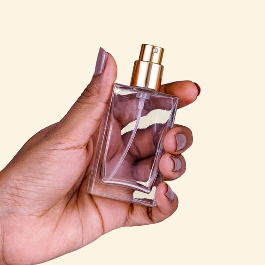 Small Perfume Bottles Wholesale - 25ml/1oz Mini Rect + Gold Top Set, Empty Perfume Bottles in Bulk