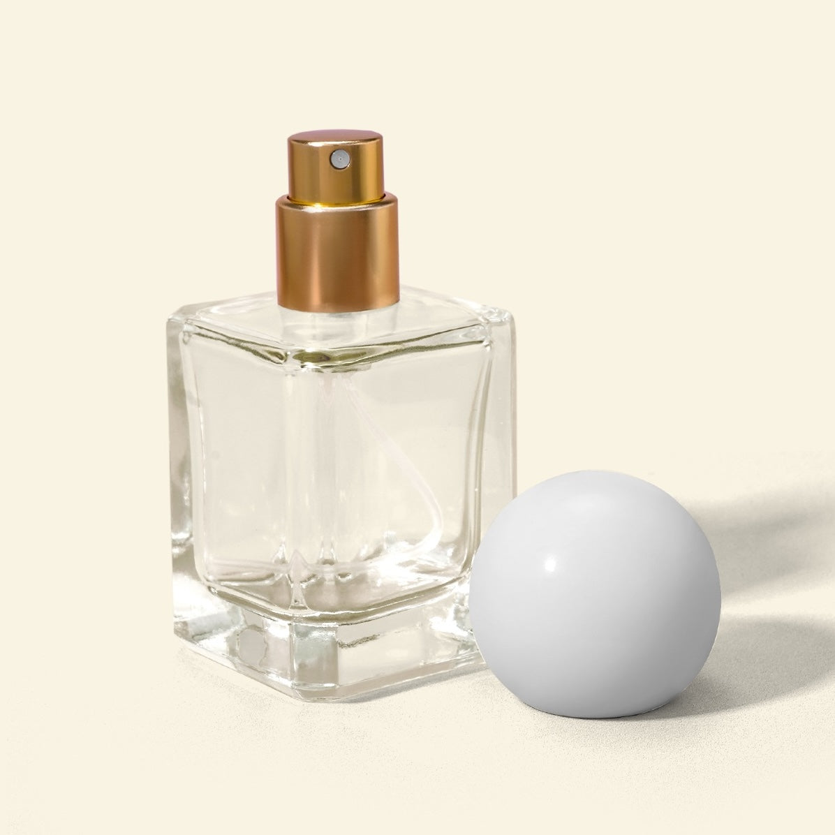 30ml Perfume Bottles Wholesale - Micron + White Spherical Top