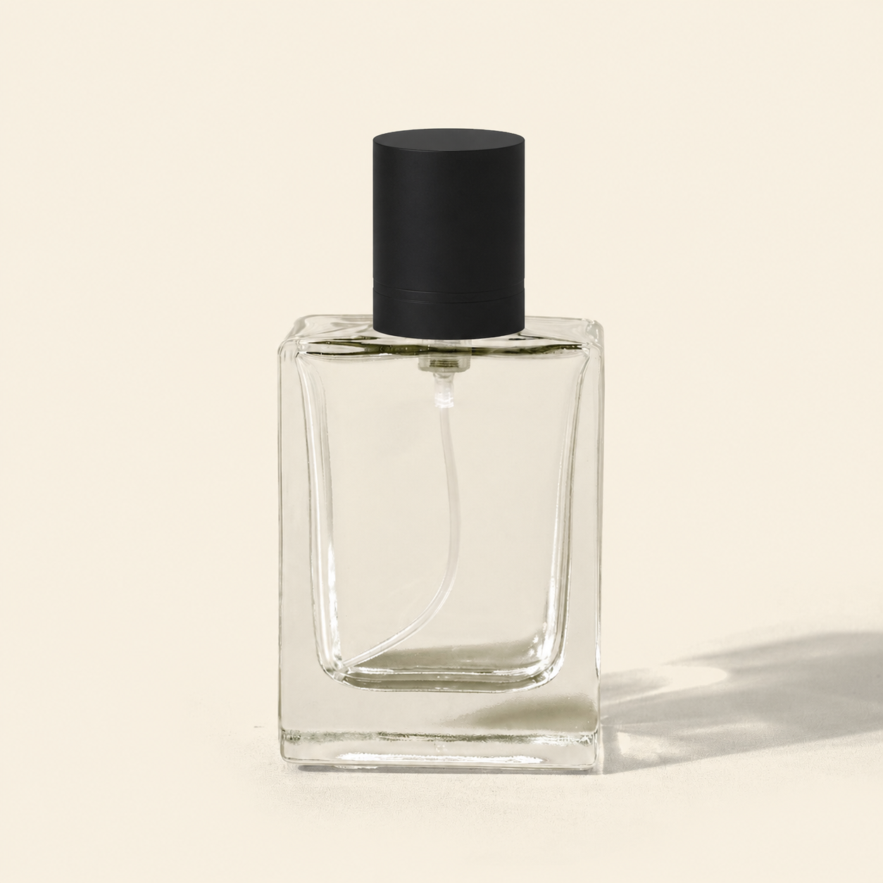 Refillable Perfume Bottles - 30ml Regula + Medium Matte Black Screw Top