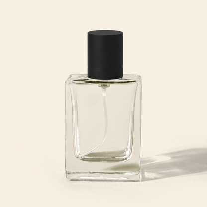 Refillable Perfume Bottles - 30ml Regula + Medium Matte Black Screw Top