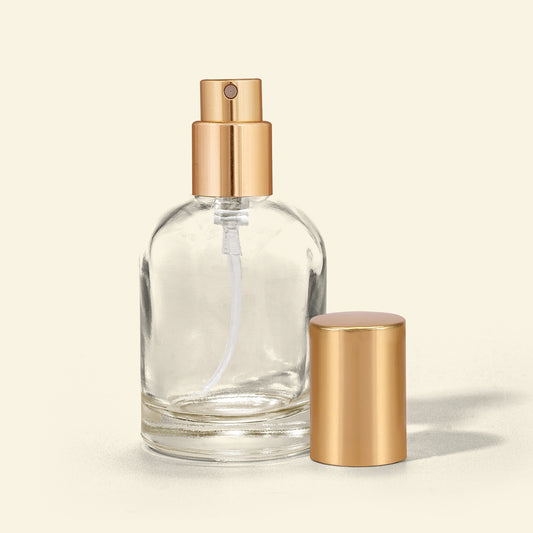 30ml Perfume Bottles - Reva + Gold Top, Perfume Bottles Wholesale