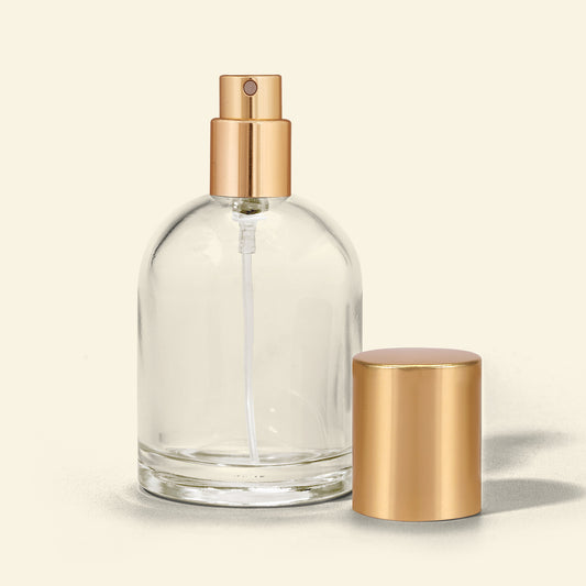 50ml Perfume Bottles - Reva + Gold Top, Perfume Bottles Wholesale