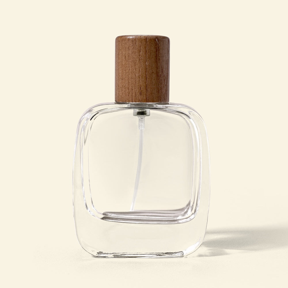 50ml Perfume Bottles Wholesale - Vertex + Walnut Finish Ashwood Top