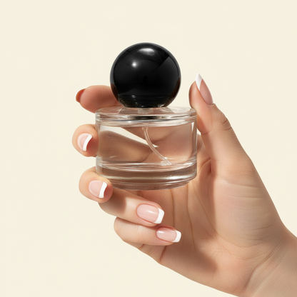 Perfume Bottles - 30 ml Ombre + Black Spherical Top, Perfume Bottles Wholesale