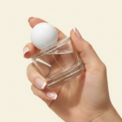 Perfume Bottles - Ombre 50ml + White Spherical Top, Perfume Bottles Wholesale