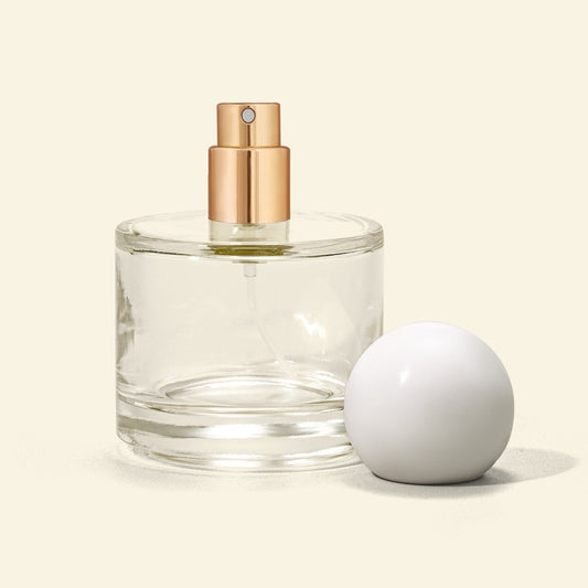Perfume Bottles - Ombre 50ml + White Spherical Top, Perfume Bottles Wholesale