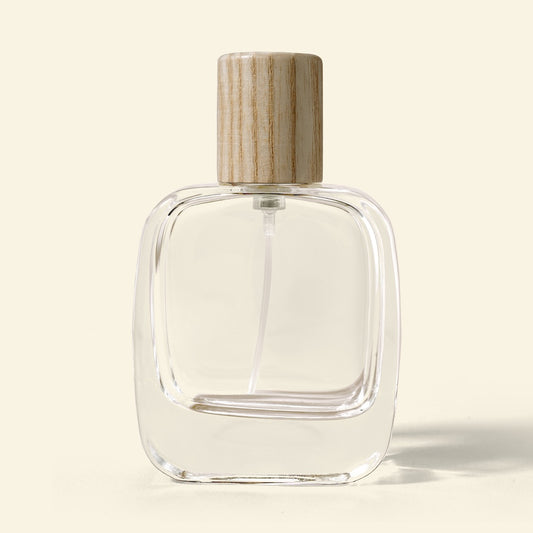 50ml Perfume Bottles Wholesale - Vertex + Natural Ashwood Top