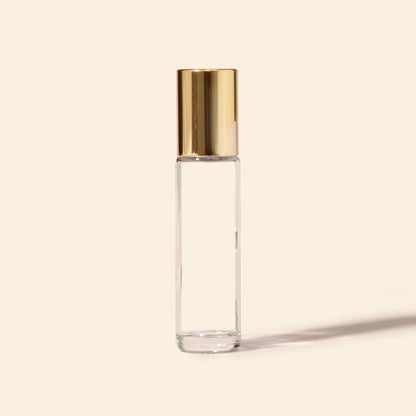 Roll-on Bottles - 10ml Round Gold Cap - Packamor