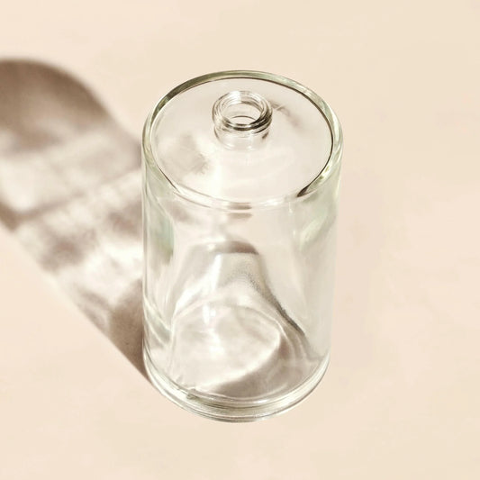 Small Perfume Bottles Wholesale - 100ml/3.4oz Mango Round (Only Bottle), Custom Perfume Bottles in Bulk (FEA 15) - Packamor