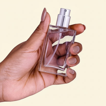 Small Perfume Bottles Wholesale - 25ml/1oz Mini Rect + Silver Top Set, Empty Perfume Bottles in Bulk - Packamor