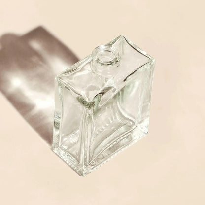 Small Perfume Bottles Wholesale - 30ml/1.0oz Victor Square (Only Bottle), Custom Perfume Bottles in Bulk (FEA 15) - Packamor