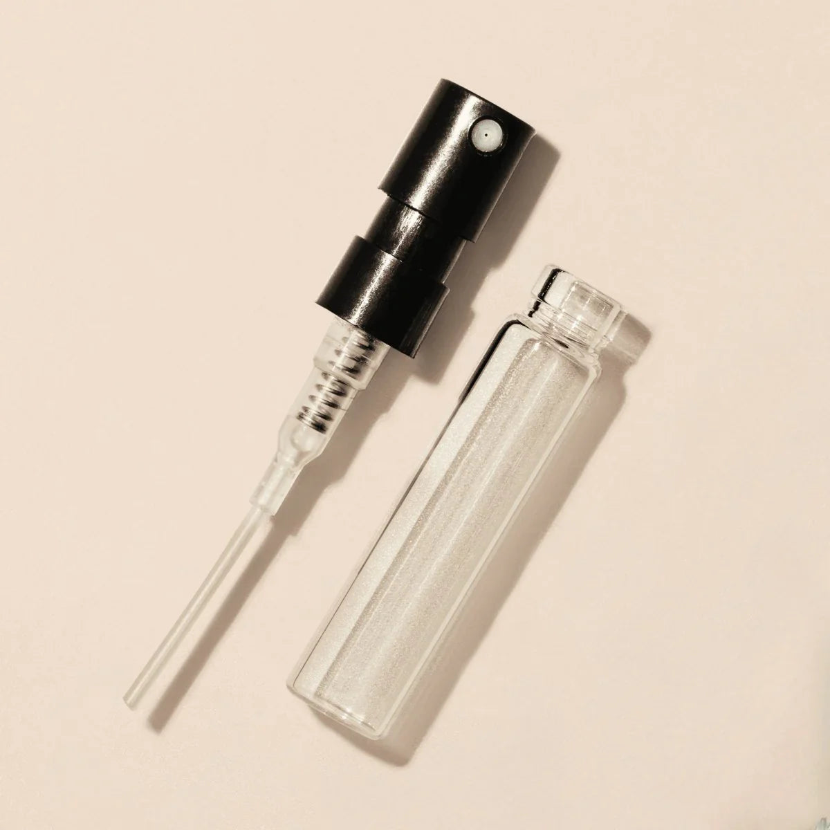 Tester Perfume Bottles - 2ml/.06oz Round Glass Black - Wholesale - Packamor