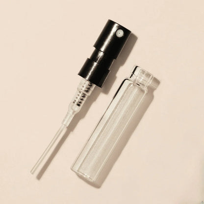 Tester Perfume Bottles - 2ml/.06oz Round Glass Black - Wholesale - Packamor
