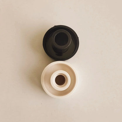 Tester Perfume Bottles - 5ml/.18oz Round Glass Black - Wholesale - Packamor